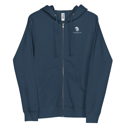 THBF Unisex Fleece Zip Up Hoodie